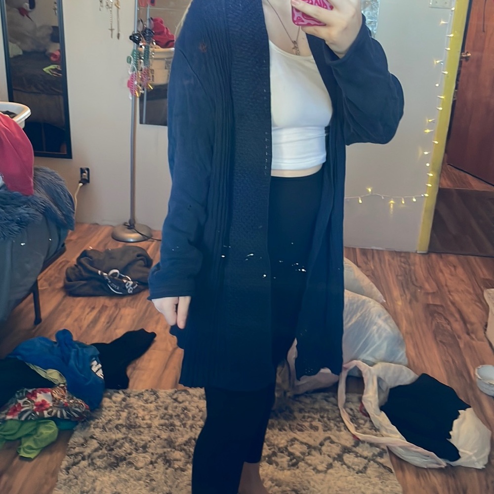 sweater overcoat